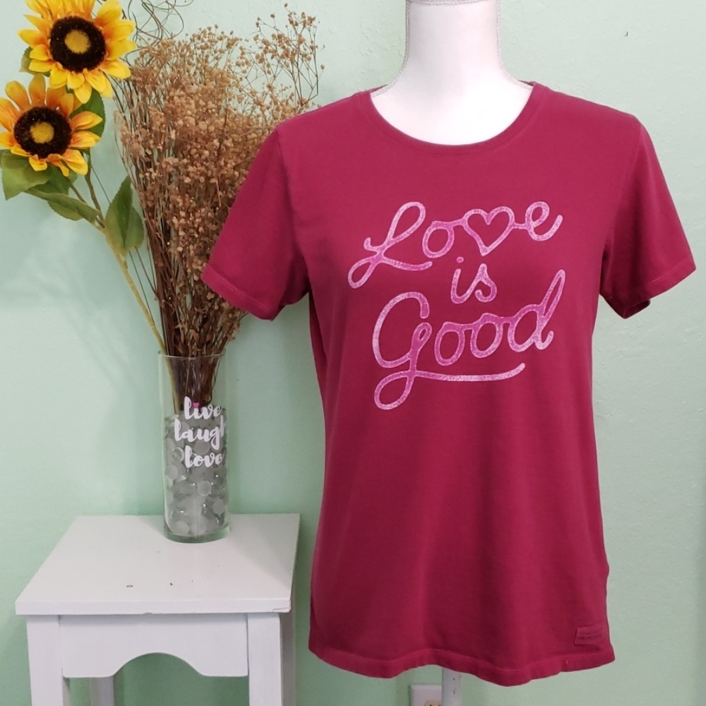 LIFE IS GOOD t-shirt